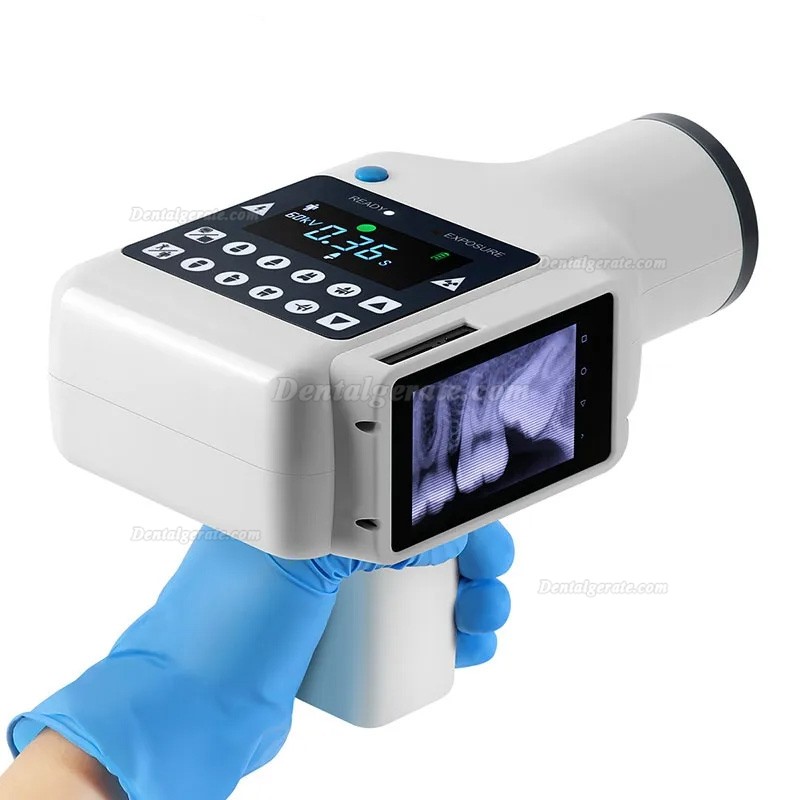 Tragbares Dental R&ouml;ntgenger&auml;t mit eingebautem Bildschirm + Digitaler Intraoral R&ouml;ntgensensor